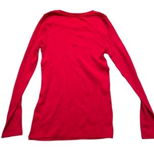 New red full sleeve Tshirt